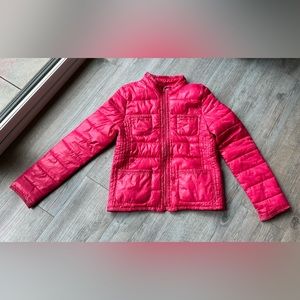 Girls bright pink Zara Summer weight jacket. Size 11/12. Excellent condition.